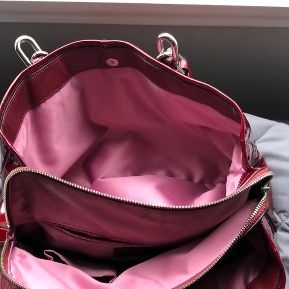 Coach patent leather satchel - Picture 4 of 7